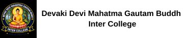 Devaki Devi Mahatma Gautam Buddh Inter College Logo